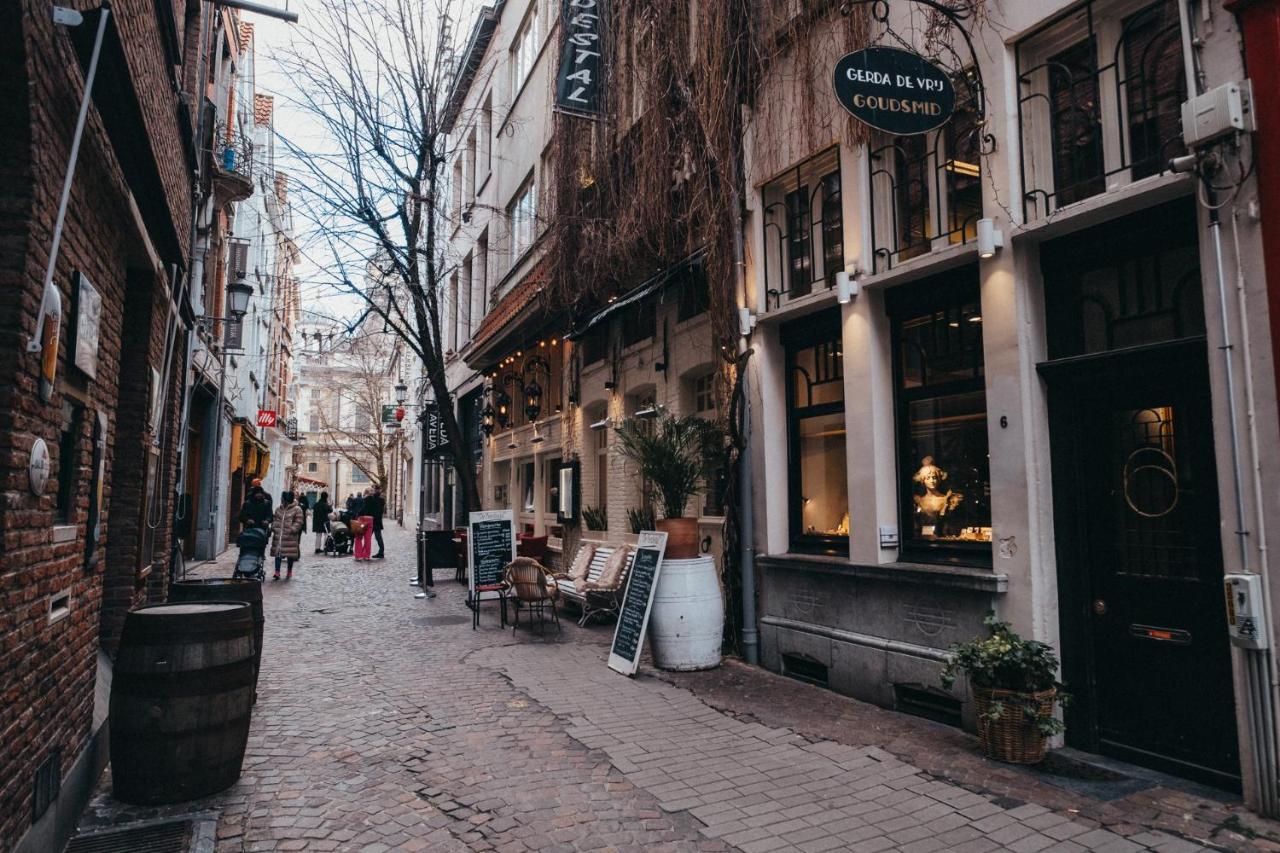 アントウェルペン Huize 'De Moriaan' In Historic Centerヴィラ エクステリア 写真