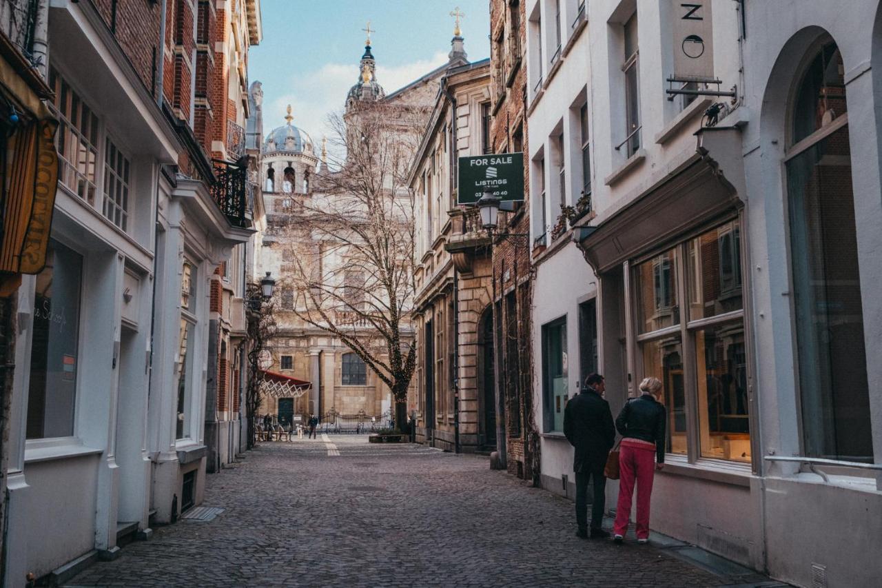 アントウェルペン Huize 'De Moriaan' In Historic Centerヴィラ エクステリア 写真