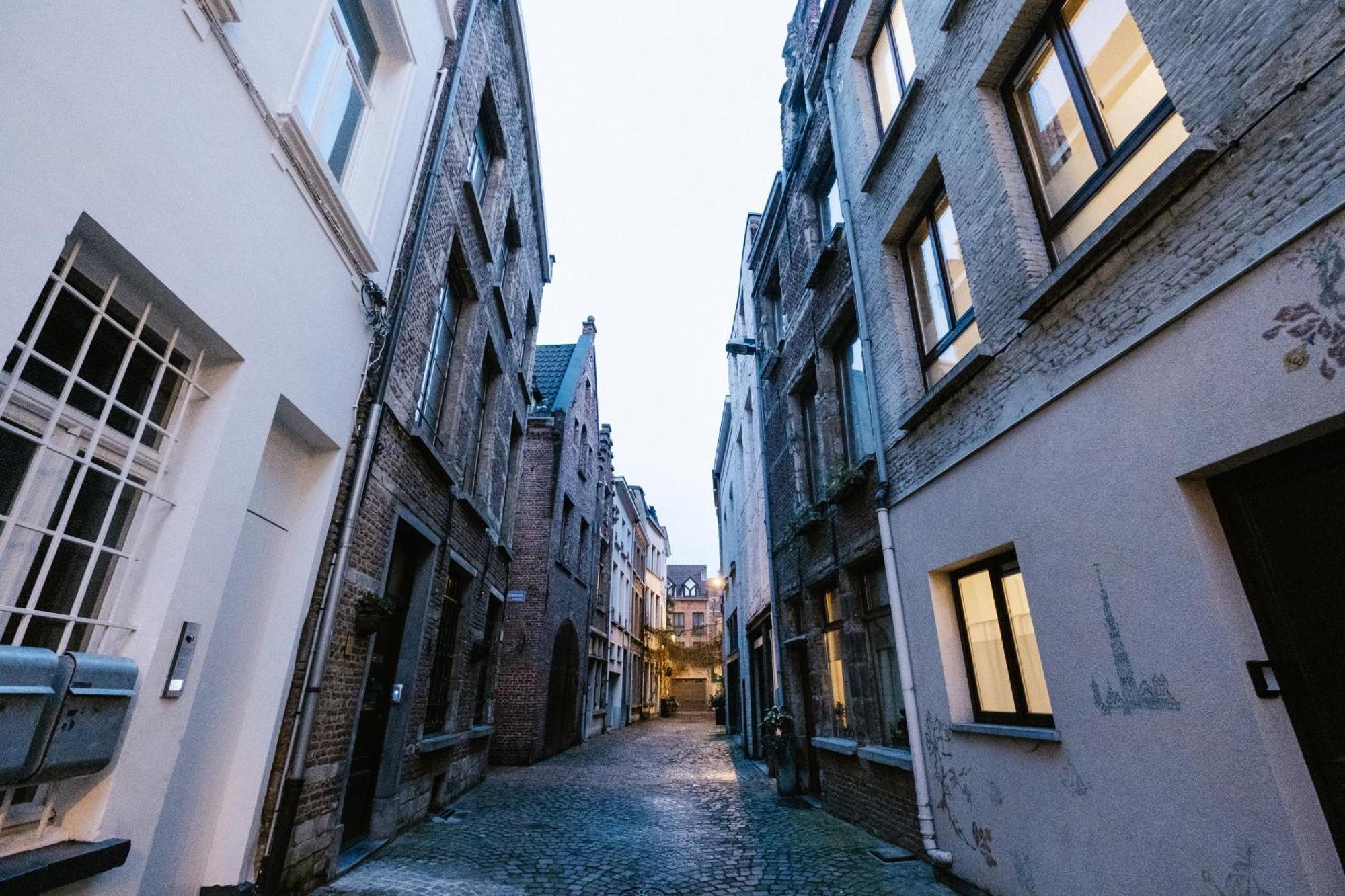 アントウェルペン Huize 'De Moriaan' In Historic Centerヴィラ エクステリア 写真